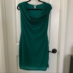H&M Draped Collar Dress